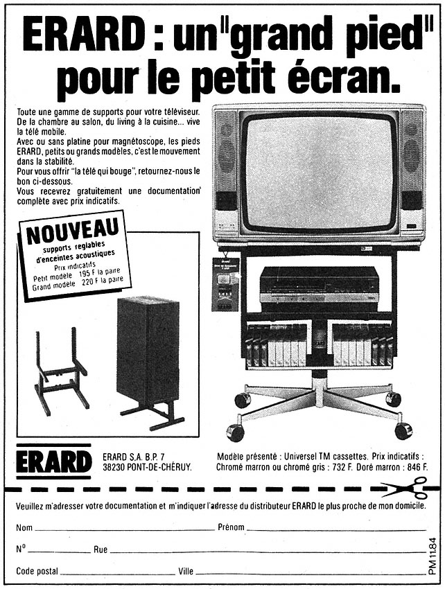 Publicité Zzdivers_MEU5 1984