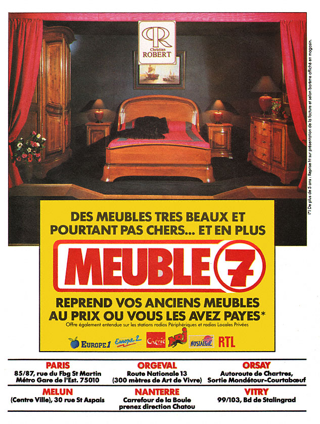 Publicité Zzdivers_MEU5 1990