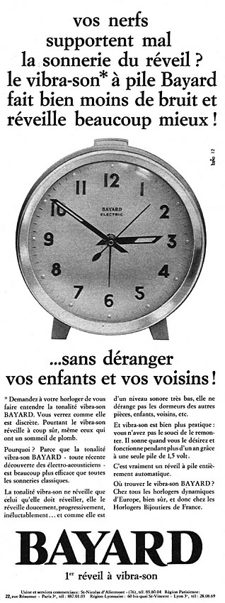 Publicité Bayard 1966