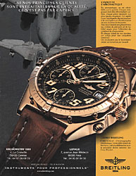 Publicit Breitling 2000