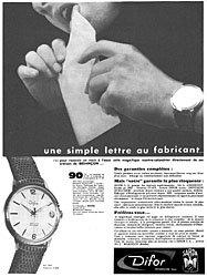 Publicit Difor 1961