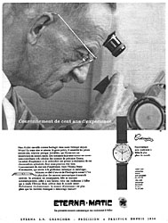 Publicit Eterna 1956