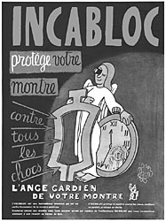 Publicit Incabloc 1952