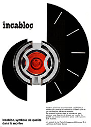 Publicit Incabloc 1959