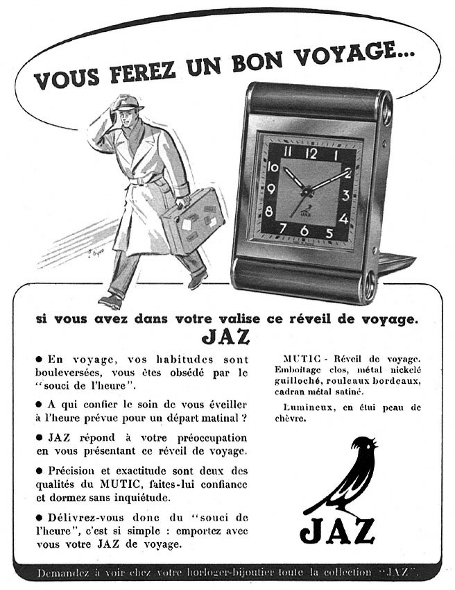 Publicité Jaz 1949