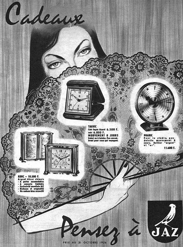 Publicité Jaz 1956