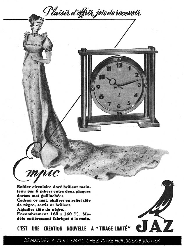 Publicité Jaz 1950