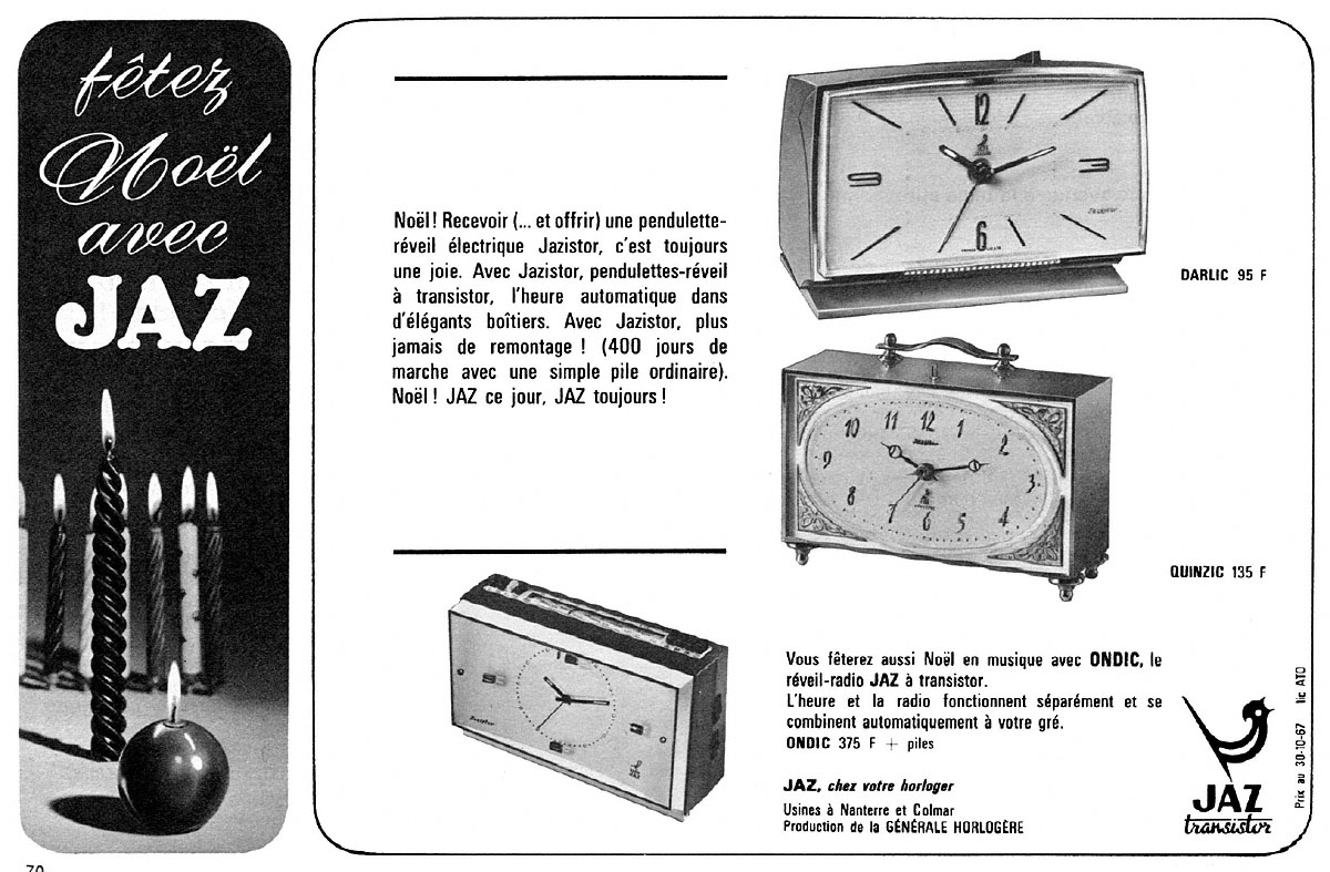 Publicit� Jaz 1967