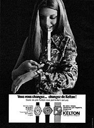 Publicité Kelton 1970