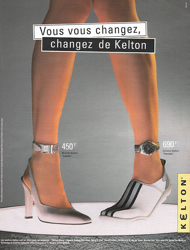 Publicité Kelton 2000