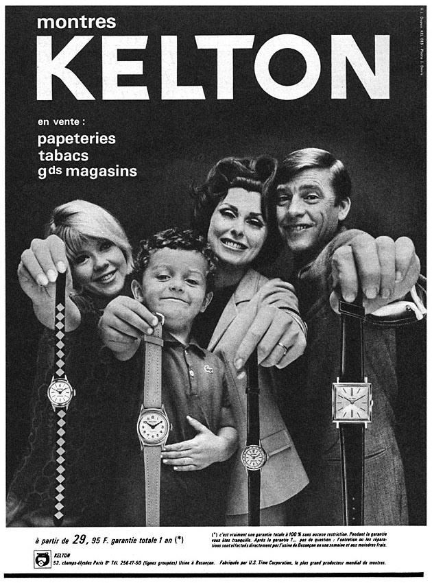 Publicité Kelton 1964