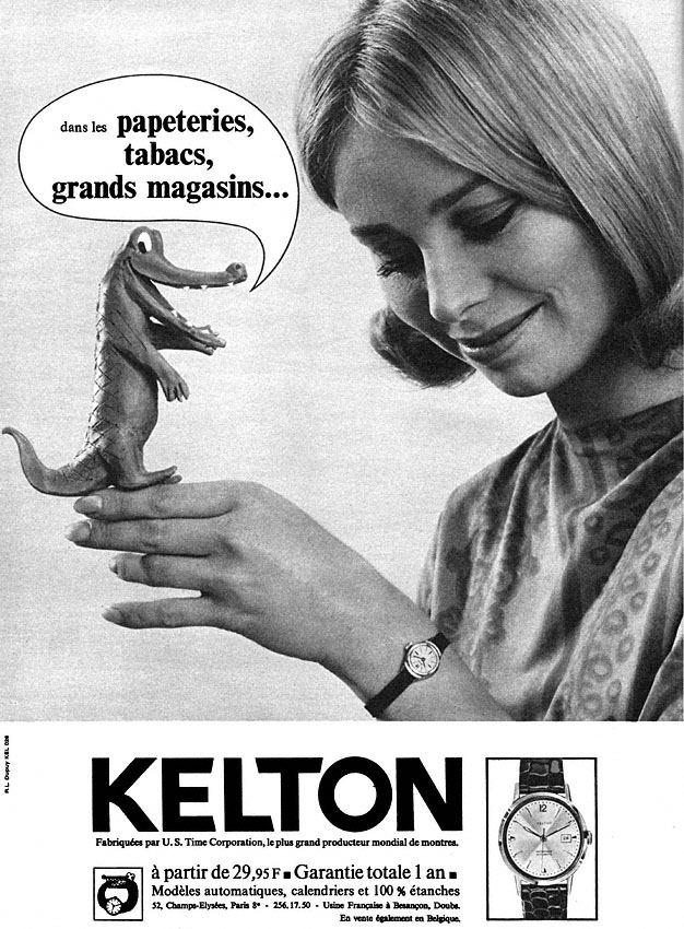 Publicité Kelton 1965