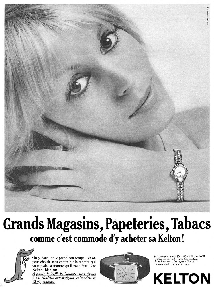 Publicit� Kelton 1966