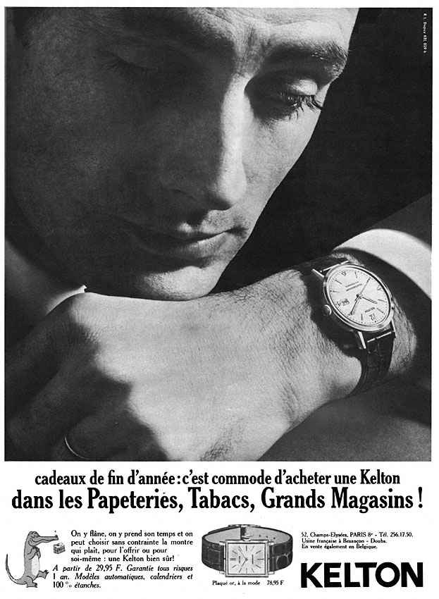 Publicité Kelton 1966
