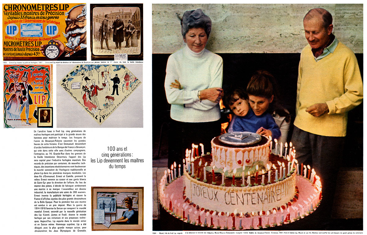 Publicit� Lip 1967