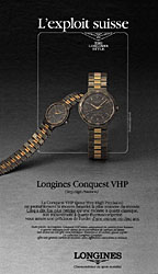 Publicit Longines 1986