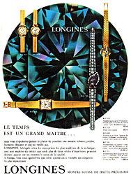 Publicit Longines 1961