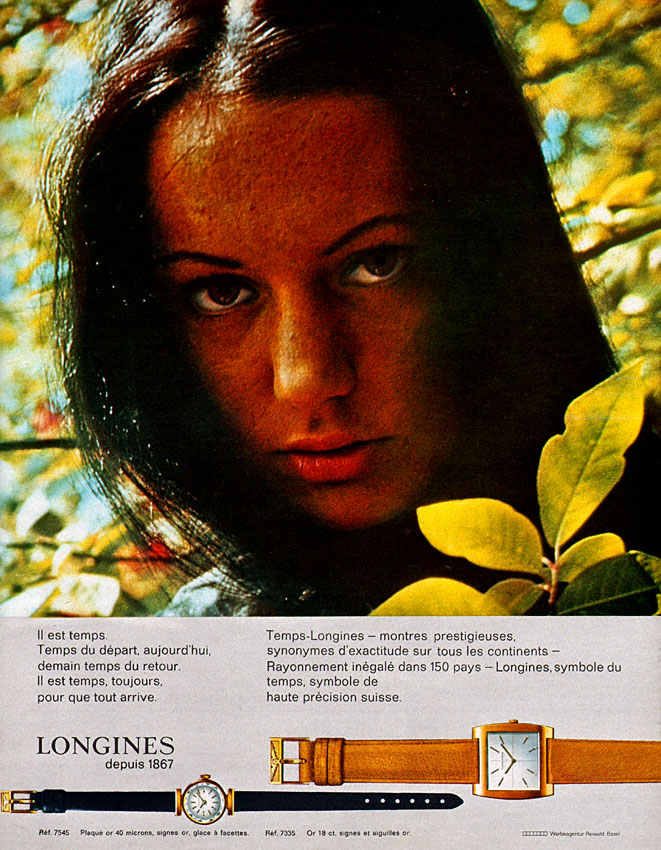 Publicité Longines 1964