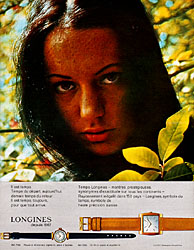 Publicité Longines 1964