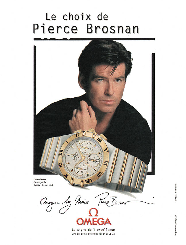 Publicité Omega 1998