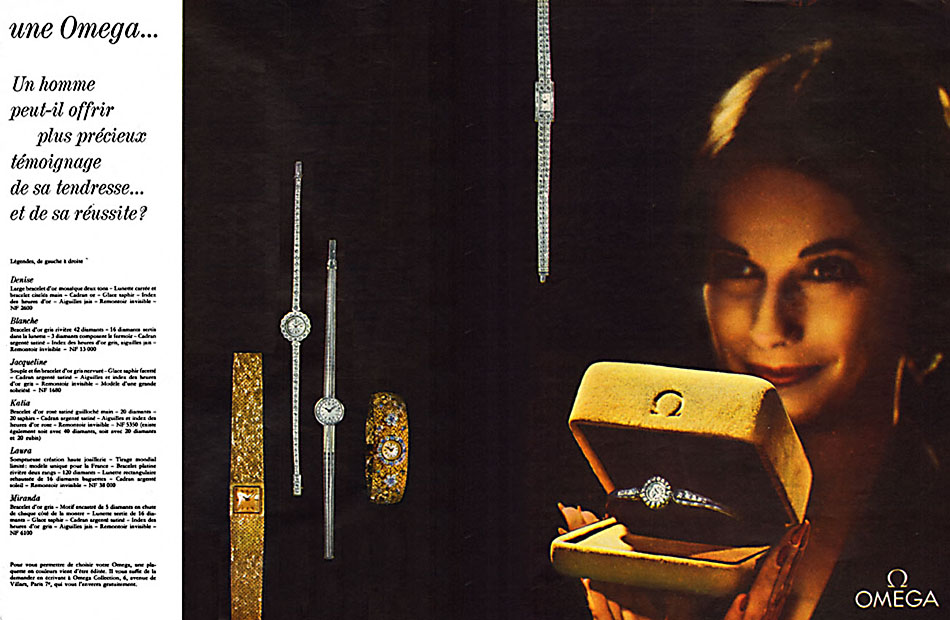 Publicité Omega 1962