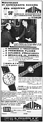 Publicit Philippe 1960