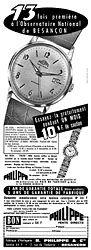 Publicit Philippe 1961