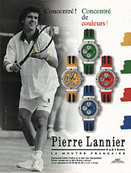 Publicit Pierre Lannier 1997