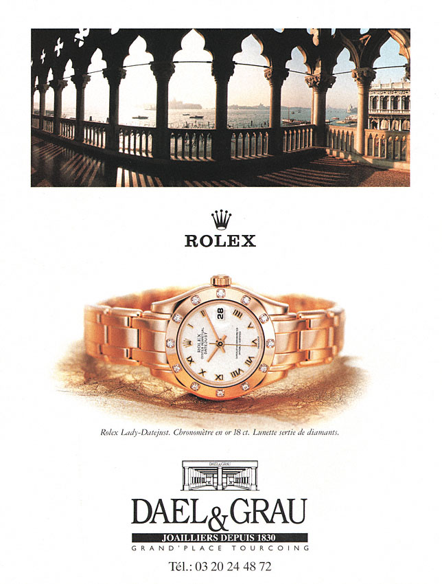 Publicité Rolex 1999