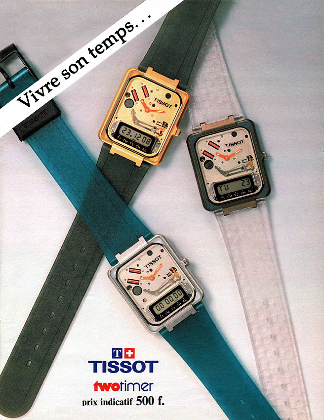 Publicité Tissot 1988