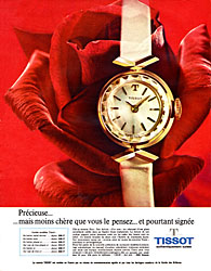 Publicit Tissot 1963