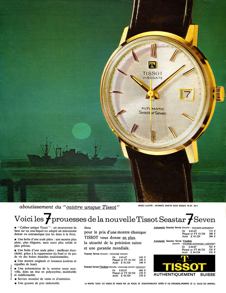 Marque Tissot 1964