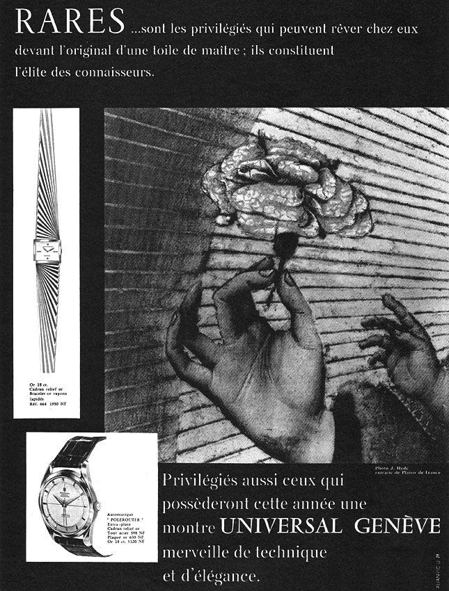 Publicité Universal 1960