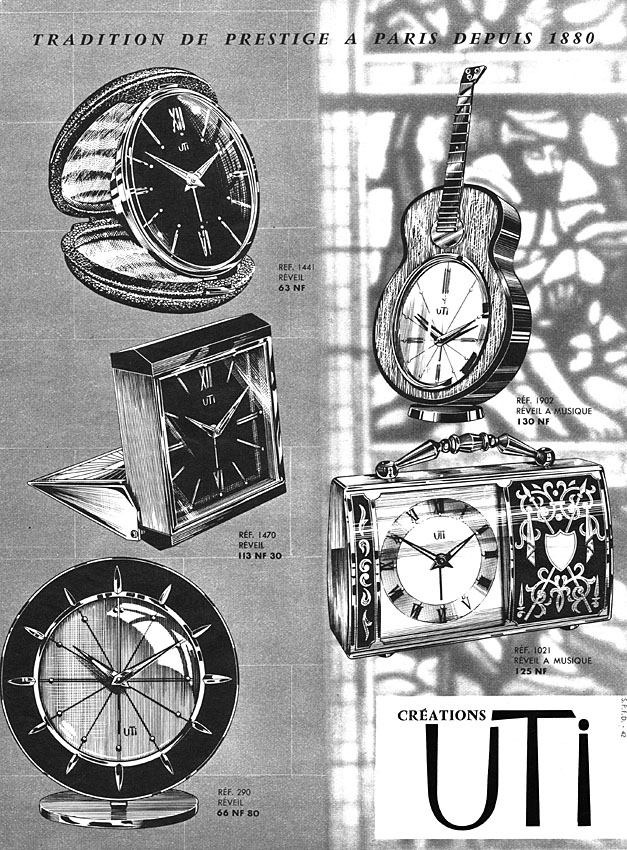 Publicité Uti 1962