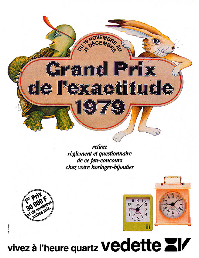Publicité Vedette 1979