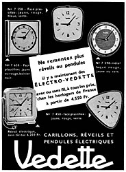 Publicit Vedette 1958