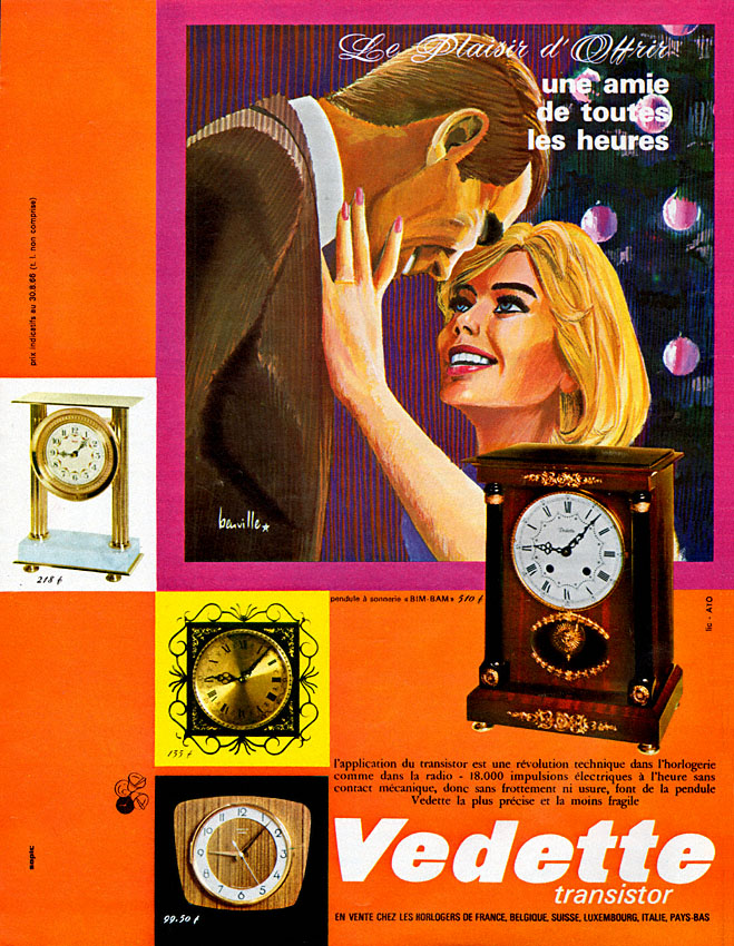 Publicité Vedette 1966