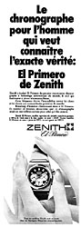 Marque Zenith 1972