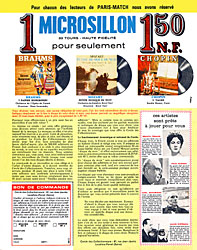 Publicit Cercle des Collectionneurs 1962