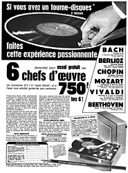 Publicit Guilde Int. du disque 1957