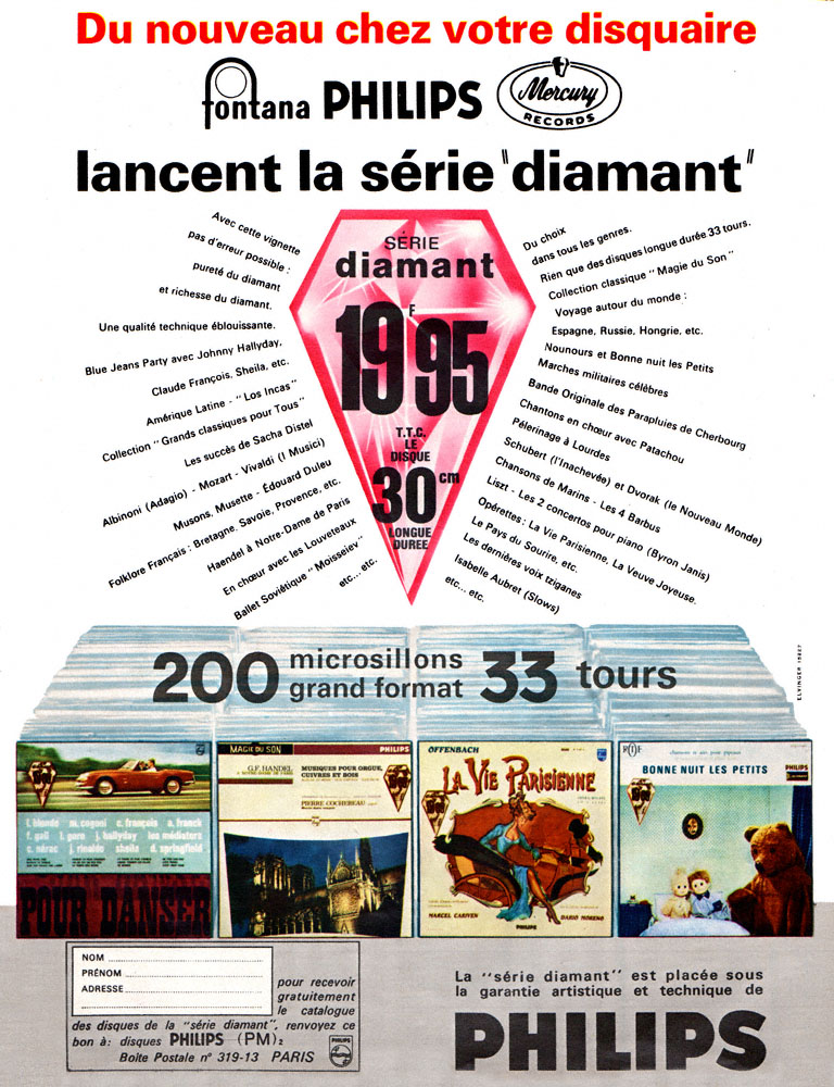 Publicit� Philips 1964