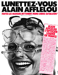 Publicit Alain Afflelou 1984