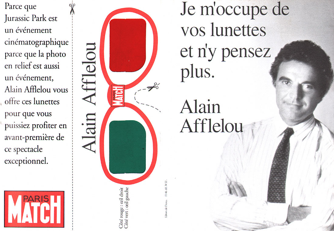 Publicité Alain Afflelou 1993