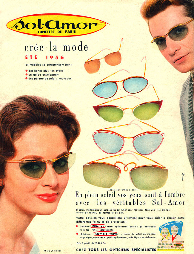 Publicité Amor 1956