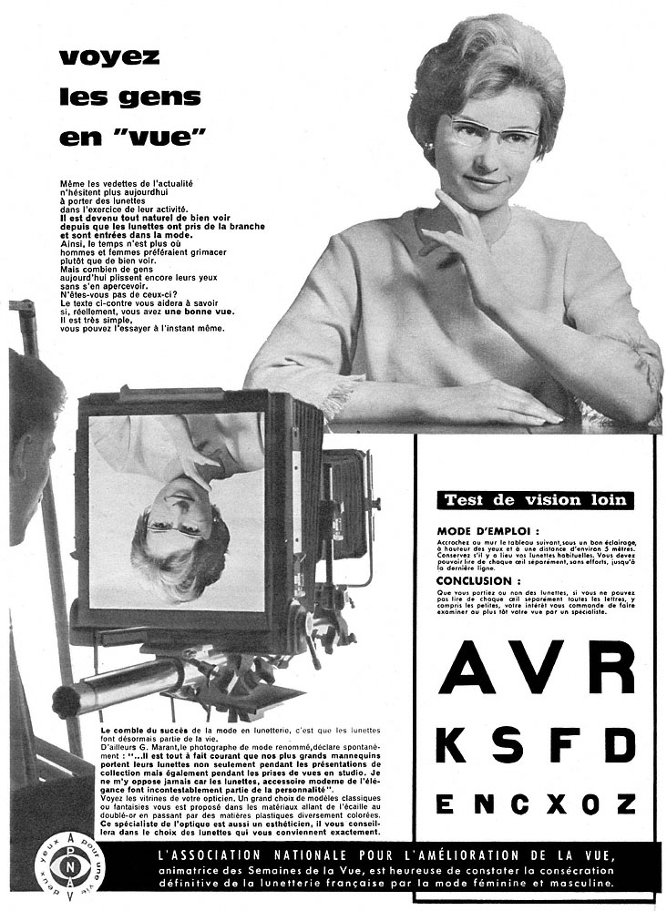 Publicité Apnav 1960