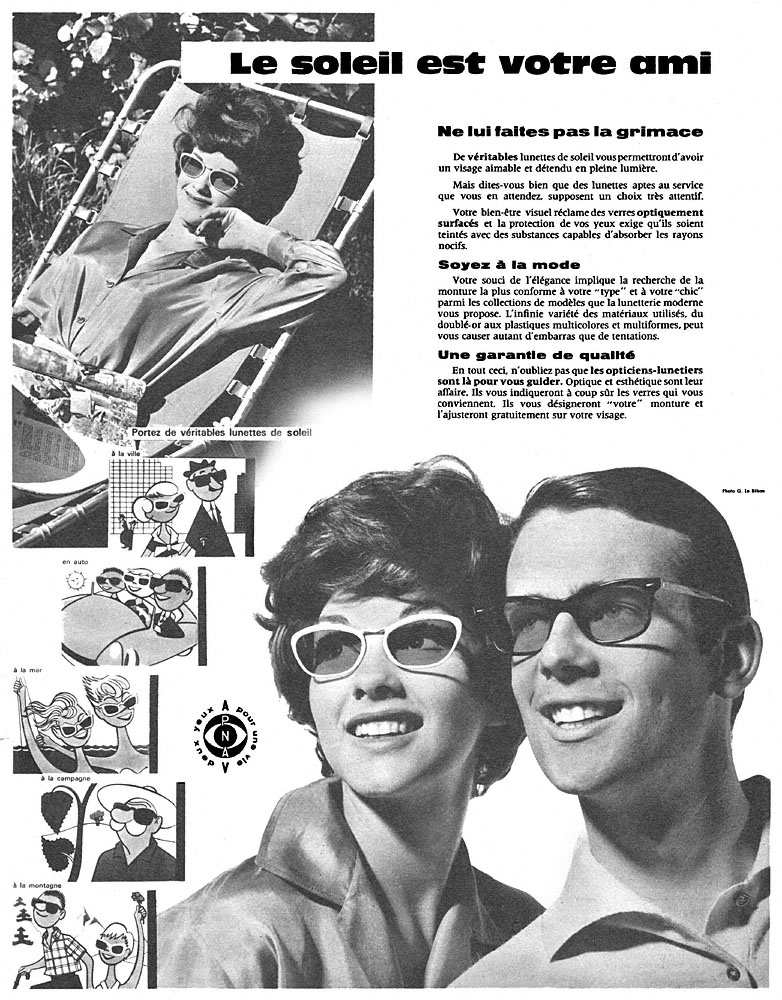 Publicité Apnav 1961