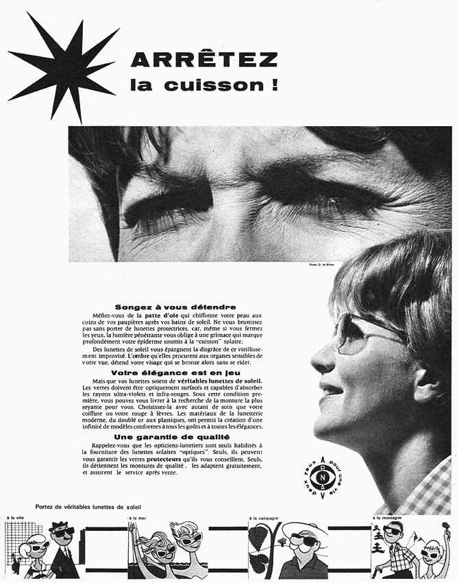 Publicité Apnav 1961