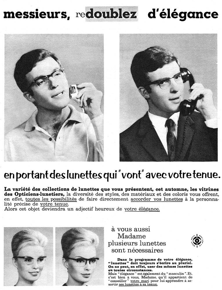 Publicité Apnav 1962