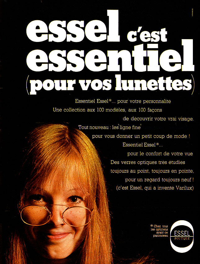 Publicité Essel 1970