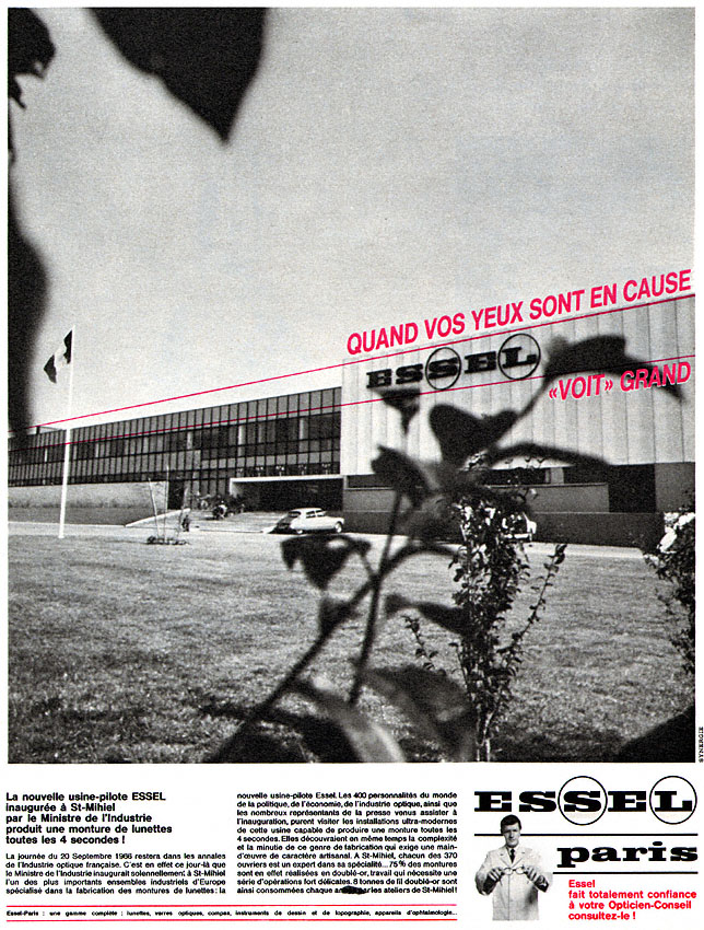 Publicité Essel 1966